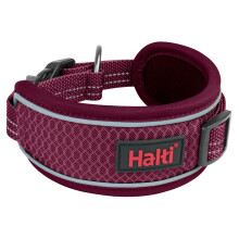 Halti Anatomy Dog Collar - Wide Design Collar for Pressure Relief, Soft and Neoprene Padded, Reflective and Adjustable, Matching Lead & Harn