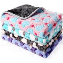 4 Pcs Waterproof Guinea Pig Blankets Washable Small Animal Fleece Bedding Absorbent Guinea Pig Cage Liners Reusable Pet Pee Pad Sleep Mat Pa