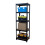 Stevige stalen plank 180x60x30 cm, verstelbare planken 2