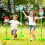 (Pink) Adjustable Height Bubble Blower Tower Stand for Backyard Play and Summer Activities 2