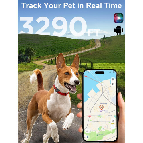 Cat Tracker, Real-Time Location Dog Tracker, Bluetooth Mini Cat Tracker Collar, 2