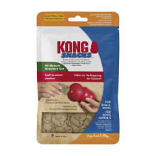 KONG Snacks - All Natural Dog Biscuit Treats - Bacon & Cheese Flavour, For Small-Medium KONG Toys