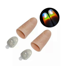 (02) Thumbs Led Light up Toys Kids Magical Trick Props Funny Flashing Fingers Fantastic Glowing Toys Children Luminous Gifts-yn
