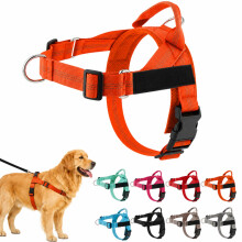 ParoPet No Pull Dog Harness, Adjustable Front Clip Dog Harness for Walking, Breathable Escape Resistant Pet Harness for Small Medium Large D