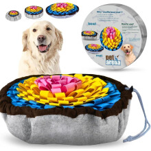 PET ARENA Adjustable Snuffle Mat Dog Puzzle Toy for Slow Feeding