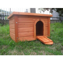 BUNNY BUSINESS Rabbit/Guinea Pig Deluxe Hide House/Run Hutch, 60 40 40 cm (Red-Deluxe-Hide)