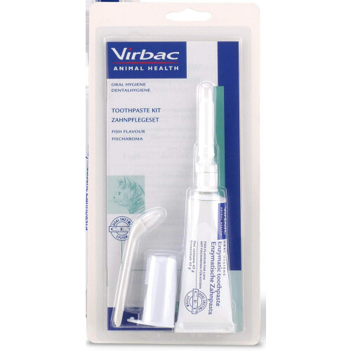 Virbac Virbac Toothpaste Kit For Cats Fish Flavour