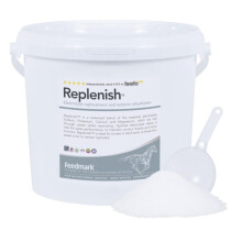 Feedmark Replenish Electrolyte Supplement for Horses | Daily Electrolyte Replacement & Isotonic Rehydration | 1.5kg (30 Days Supply) | Rest