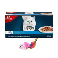 Gourmet Perle Ocean Collection Mini Fillets in Gravy 60 x 85g (5100g)