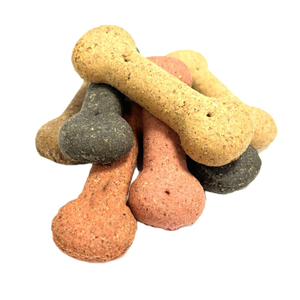 Maltbys' Stores 1904 Ltd Maltbys' Stores 1Kg Assorted Large Bones Biscuits Dog Biscuit Treats [Lhv]