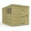 7 x 9 Pent Shed Tanalised (Single Door, With Windows) 2