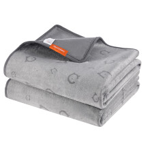 Feandrea Dog Blanket, Set of 2, Reusable Dog Mat, 152 x 122 cm, XXL, Waterproof, Leakproof, Non-Slip, Absorbent for Dogs, Cats, Rabbits, Dov