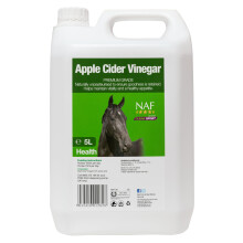 NAF Apple Cider Vinegar 2.5L – Natural Health Tonic for Horses – Supports Digestion, Joint Health & Coat Condition – Unpasteurised & Unfilte