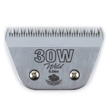 Furzone Detachable Blade - Size 30W Wide Blade 1/50", Made of Extra Durable Japanese Steel, Compatible with Most Andis, Oster, Wahl A5 Clipp