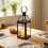 Candle Lantern 34cm High Metal Garden Lantern 3
