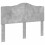 VidaXL vidaXL Headboard Concrete Grey Engineered wood 4