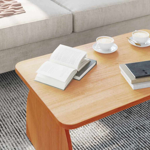 VidaXL vidaXL Coffee Table Wax Brown 80 x 50 x 31 cm Solid pine wood 1