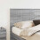 VidaXL vidaXL Headboard with Headboard Grey Sonoma 160 cm Engineered wood 2