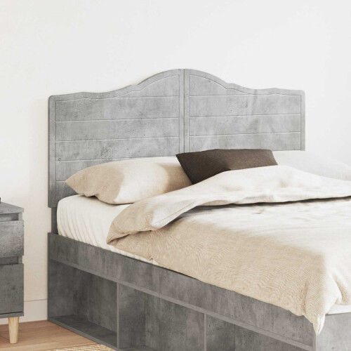 VidaXL vidaXL Headboard Concrete Grey Engineered wood