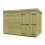 10 x 7 Pent Shed Tanalised (Double Door, No Windows) 2