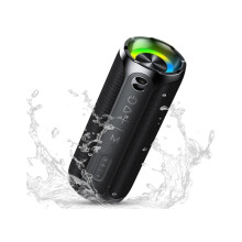Portable Bluetooth Speakers, IPX7 Waterproof Wireless Bluetooth Speaker, 20W Loud Stereo Sound, 24 Hour Playback Time