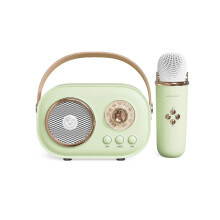Mini Karaoke Machine, Karaoke Machine for Kids and Adults, Cute Karaoke with Microphone, Portable Bluetooth Speaker for Use In