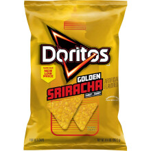 Doritos Tortilla Chips, Golden Sriracha, 9.25 oz Bag