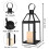 Candle Lantern 34cm High Metal Garden Lantern 5