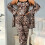 Ensemble pyjama 3 pièces pour femmes élégantes, Design-L 5