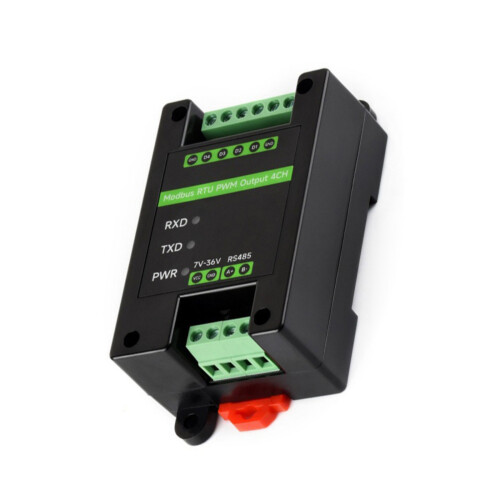 Industrial 4 Channel PWM Pulse Output Module With RS485