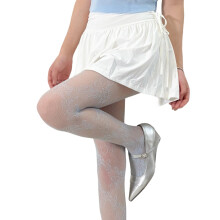 Women's Elegant High Elasticity Lace Fishnet-Light blue