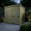 10 x 7 Pent Shed Tanalised (Single Door, No Windows) 3