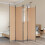 VidaXL vidaXL Room Divider polyester steel 1