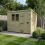 10 x 7 Pent Shed Tanalised (Single Door, With Windows) 1