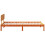 VidaXL vidaXL Bed Frame with Headboard Wax Brown 75 x 190 cm Solid Pine Wood 4