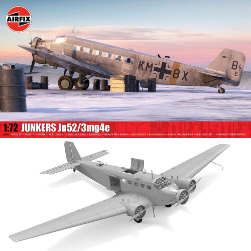 Airfix Airfix A08022 Junkers Ju52/3mg4e 1:72 Model Kit