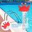 Floating Pool Thermometer, Aquarium Thermometer Easy-Read Display with String for Swimming Pools Spas 6