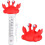 Floating Pool Thermometer, Aquarium Thermometer Easy-Read Display with String for Swimming Pools Spas 1