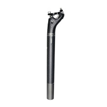 TOSEEK Bicycle Seatpost Carbon 3K Weave Matt Offset Post MTB Telescopic Bike Shock Absorbing Dropper Post 30.8x350mm