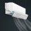 2X Air Conditioner Cover Windshield Air Conditioning Deflector Baffle Shield Wind Guide Anti-Wind Shield No Filter 3