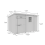 9 x 8 Pent Shed Tanalised (Double Door, With Windows) 4