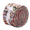 Fabric Strips Roll Jelly Fabric Bundles Fabric Quilting Strips Roll  Flower Precut Patchwork with Assorted Patterns 3