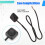 4 Pcs Momentary  Momentary Push Button  Off  12V 24V Surface Mount  Button 9