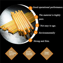 30X Dent Repair Glue Sticks Paintless Dent Repair Tool Glue Sticks for Hot Glue -Gun Car Repair Dent Remover Tool Yellow