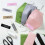 240 Pieces Personalized Sewing Labels Sew  Clothing Labels Handmade Interlocking Heart Pattern Label Tags 3