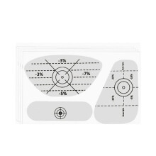 150pcs Impact Tape Labels.Self-Teaching Sweet Spot and Consistency Analysis.Improve Swing Accuracy