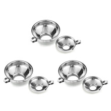 Funil de Conservas, 6 Pacotes de Suprimentos de Conservas de Aço Inoxidável Funil de Cozinha Funil de Vidro de Pedreiro Funil de Conservas