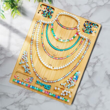 Combo Tablero de Cuentas para JoyeríA, Pulseras, Collares, Tablero de DiseñO de Cuentas para FabricacióN de Joyas, Placa de Cuentas