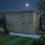 9 x 8 Pent Shed Tanalised (Single Door, No Windows) 3