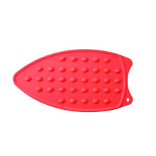Almofada de Ferro Resistente Ao Calor de Silicone, Suporte de Engomadoria PortáTil para Viagens e  Ferro Acolchoado para Uso Azul